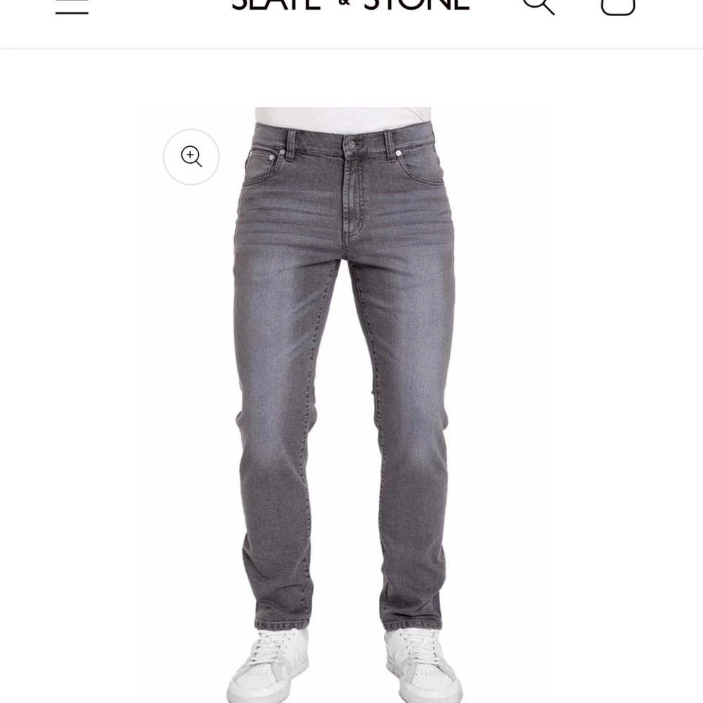 Slate & Stone Gray Slim Jeans Modern Fit 32x32